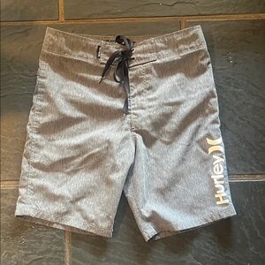 Hurley Boys Gray Boardshorts - Classic Surf Style